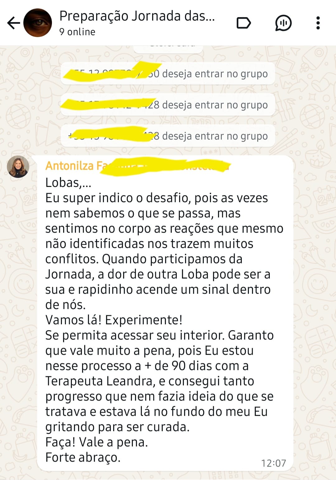 Depoimento Antonilza